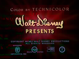 Walt Disney title card